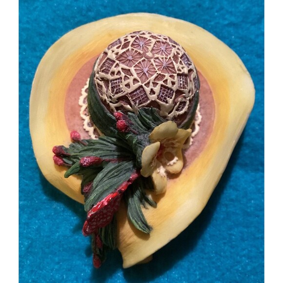 Willow Hall Age Of Elegance "The Duchess" Hat & Matching Purse Collectible - Picture 7 of 16